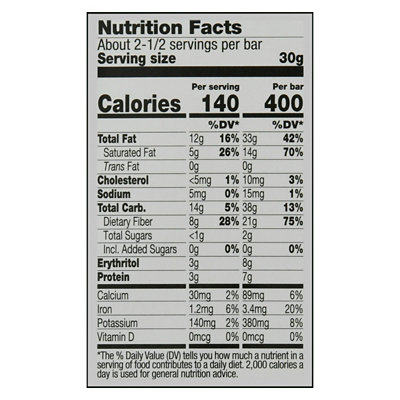 Lilys - Bar Chocolate 40% Hazelnut 2.8 oz (Pack of 12) - Image 2