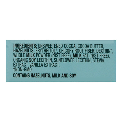 Lilys - Bar Chocolate 40% Hazelnut 2.8 oz (Pack of 12) - Image 3