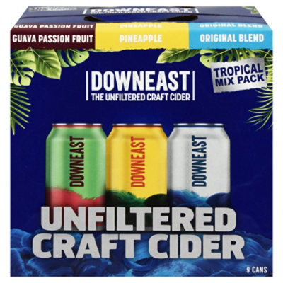 Downeast Mix Pack 2 In Cans - 9-12 Fl. Oz. - Image 1
