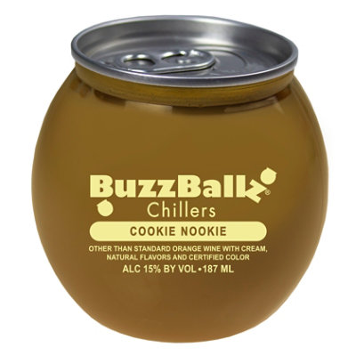 BuzzBallz Chillers Cookie Nookie Wine - 187 Ml - albertsons