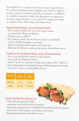 Tarazi Falafel Mix - 10 Oz - Image 6