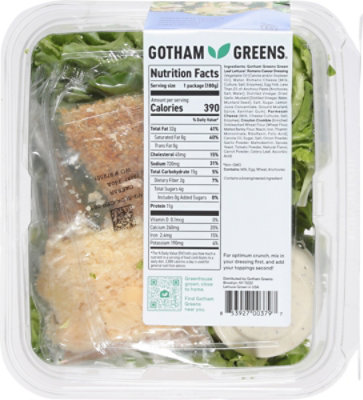 Gotham Greens Caesar Salad Kit - 6.35 Oz - Image 5