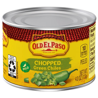 Old El Paso Mild Chopped Green Chiles - 4 Oz - Image 2