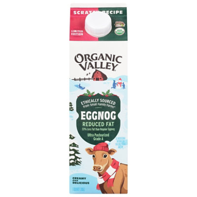 Organic Valley Reduced Fat Egg Nog - 32 Fl. Oz. - Image 3