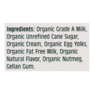 Organic Valley Reduced Fat Egg Nog - 32 Fl. Oz. - Image 5