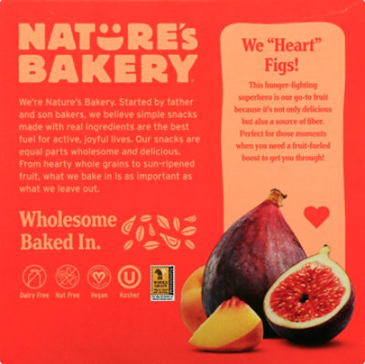 Natures Bakery Bar Fig Whole Wheat Peach Apricot 12 Oz (Pack of 6) - Image 4