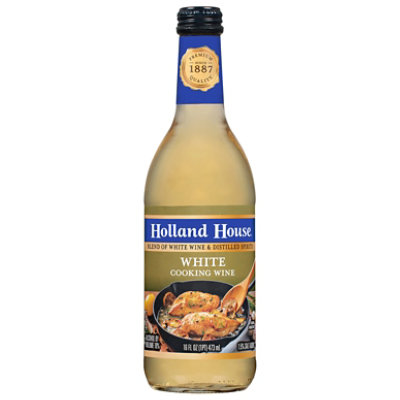 Holland House Cook Wine White 16 oz (Pack of 6) - Image 1