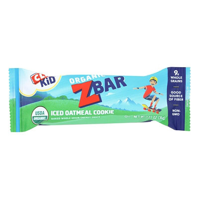Clif Bar Organic Clif Kid Zbar - Iced Oatmeal Cookie - 1.27 oz Bars (Pack of 18) - Image 1