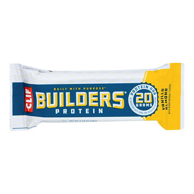 Clif Bar Builder Bar - Vanilla Almond - 2.4 oz (Pack of 12) - Image 1