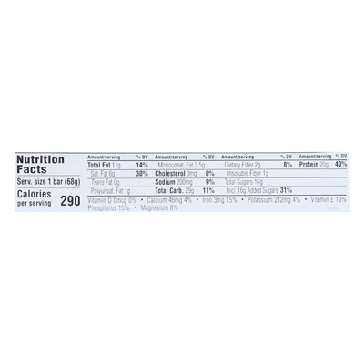 Clif Bar Builder Bar - Vanilla Almond - 2.4 oz (Pack of 12) - Image 3
