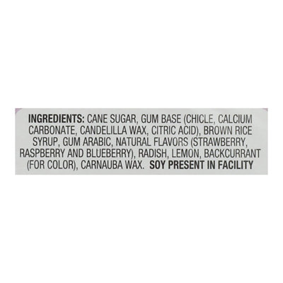 Glee Gum Chewing Gum - Triple Berry - 16 Pieces (Pack of 12) - Image 2