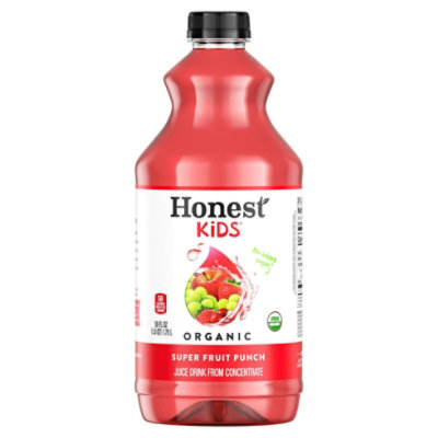 Honest Kids Super Fruit Punch - 8 Bottles Total (59 Fl oz Per Bottle) - Image 1