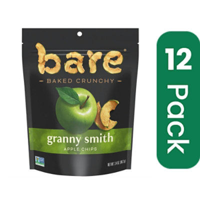 Bare Fruit Chips Apple Granny Smith 3.4 oz (Pack of 12) - Image 1