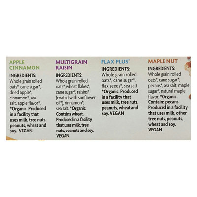 Nature's Path Organic Variety Pack Oatmeal - 6 Packs Total (14 oz Per Pack) - Image 2