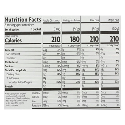 Nature's Path Organic Variety Pack Oatmeal - 6 Packs Total (14 oz Per Pack) - Image 3