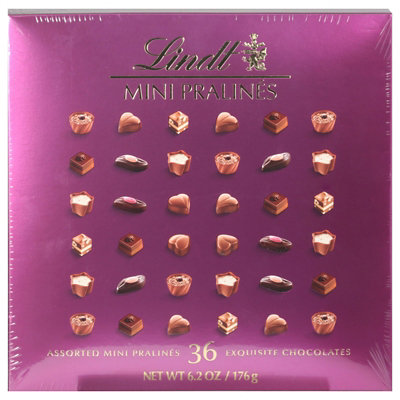 Lindt - Mini Pralines Magenta 6.2 oz (Pack of 8) - Image 1