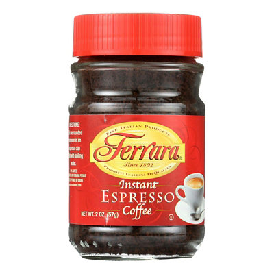 Ferrara Instant Espresso 2 oz (Pack of 12) - Image 1
