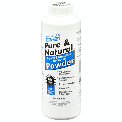 Thai Deodorant Stone Pure And Natural Powder - 4 oz - Image 1