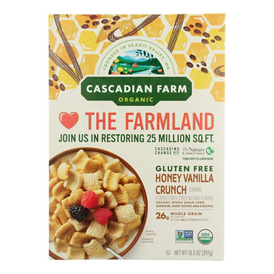 Cascadian Farm - Cereal Hny Vanilla Crunch - 10.5 OZ (Pack of 12) - Image 1