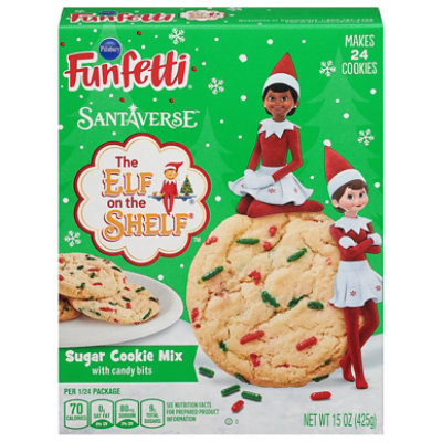 Elf On The Shelf Sugar Cookie - 15 Oz