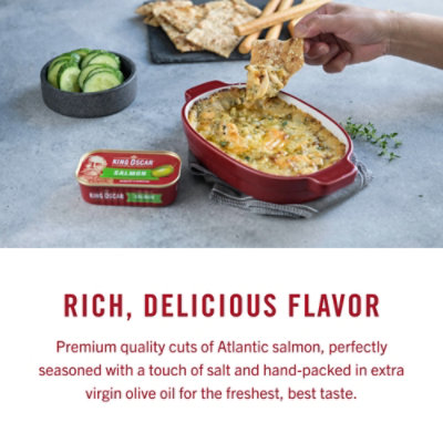 King Oscar Skinless Boneless Salmon - 4.05 Oz - Image 4