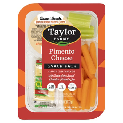 Taylor Farms Pimento Cheese Snack Tray - 6.25 Oz - Image 3