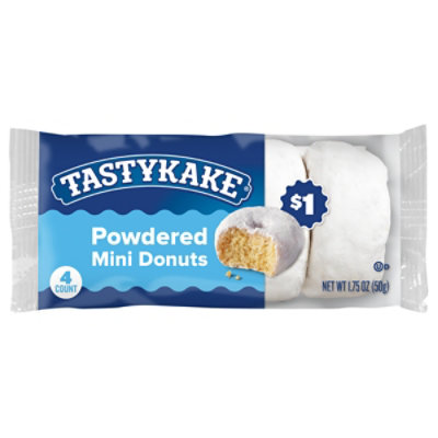 Tastykake Powdered Sugar Mini Donuts - 1.75 Oz - Image 3