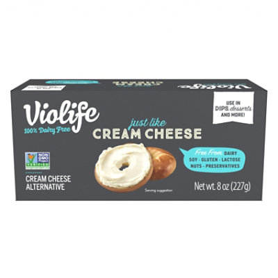 Violife Just Like Cream Cheese Dairy-Free Vegan Block - 8 Oz - Image 1