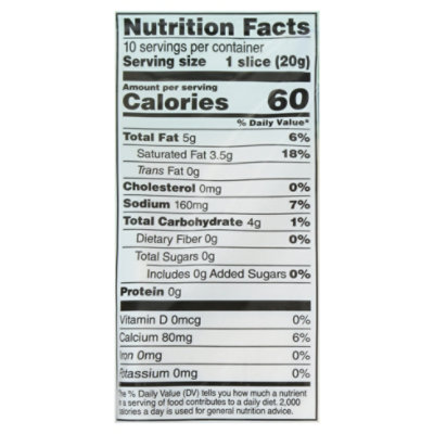 Open Nature Plant Based Mozzarella Slices - 7 Oz - Image 3