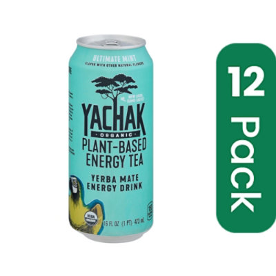 Yachak - Yerba Mate Ultimate Mint 16 fl. oz (Pack of 12) - Image 1