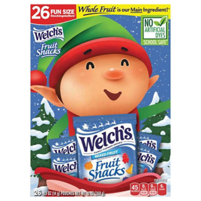Welchs Fruit Snacks Christmas Mixed Fruit - 13 Oz