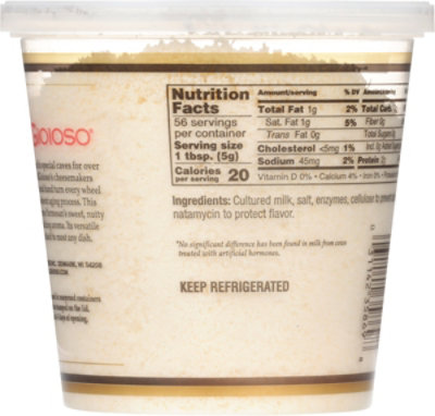 Belgioioso Cheese Parmesan Grated - 10 Oz. - Image 5