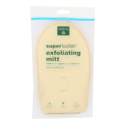 Earth Therapeutics Loofah - Super - Exfoliating - Bath Mitt - Image 1