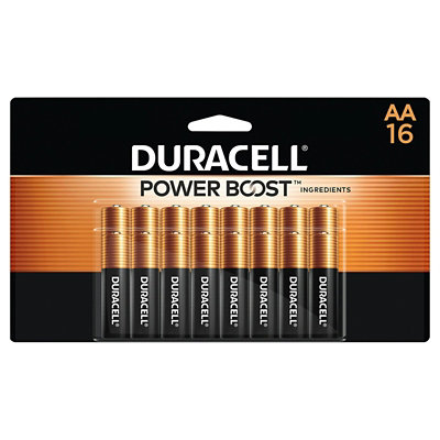 Duracell - Buttery Alkln AA 1.5 V 16 Count (Pack of 12) - Image 1