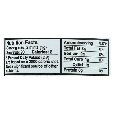 Epic Dental - Xylitol Mints - Peppermint Xylitol Bottle - 180 Count - Image 2