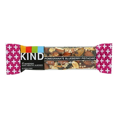 KIND Bar Plus Antioxidants + Pomeranate Blueberry Pistachio - 1.4 oz (Pack of 12) - Image 1