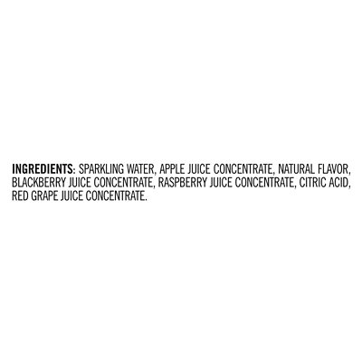 Izze Blackberry Sparkling Juice - 8.4 Fluid Ounce Can - 4 per pack (Pack of 6) - Image 3