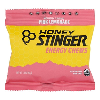 Honey Stinger Energy Chews - Pink Lemonade Gluten Free 1.8 oz (Pack of 12) - Image 1