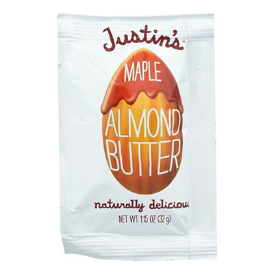 Justins Almond Butter Maple - 1.15 oz (Pack of 10) - Image 1