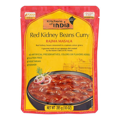 Kitchens Of India Red Kidney Beans In Curry - 10 oz (Pack of 6) - Image 1