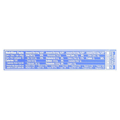 Clif Luna Bar Sunrise Blbry Organic - 1.69 oz (Pack of 15) - Image 2