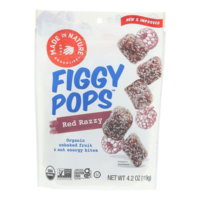 Made In Nature Snack Razzy Pop Organic - 4.2 oz (Pack of 6) - Image 1