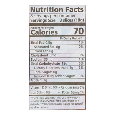 Real Foods Whole Grain Rice Cake 26 Cellophane Bag 5.3 oz Gluten Free - 5.30 oz (Pack of 6) - Image 2