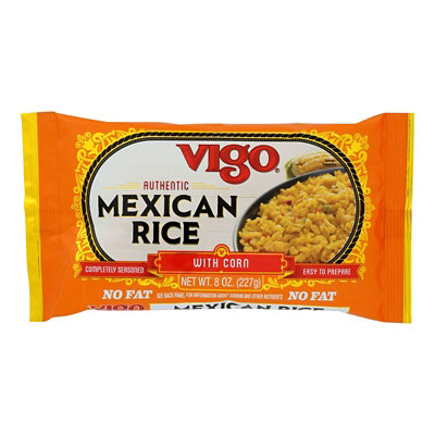 Vigo Rice Mexican with Corn Authentic Bag - 8 oz (Pack of 12) - Image 1