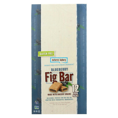 Nature's Bakery Gluten Free Fig Bar - Blueberry 2 oz (Pack of 12) - Image 1