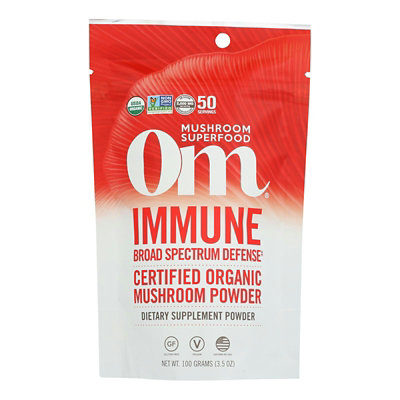 Om - Immune Organic Powder 100grm - 3.5 oz - Image 1