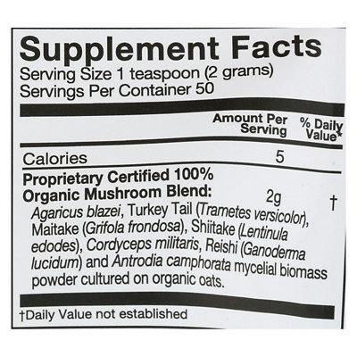 Om - Immune Organic Powder 100grm - 3.5 oz - Image 3