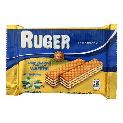 Ruger Vanilla Wafers - 2.125 oz (Pack of 12) - Image 1