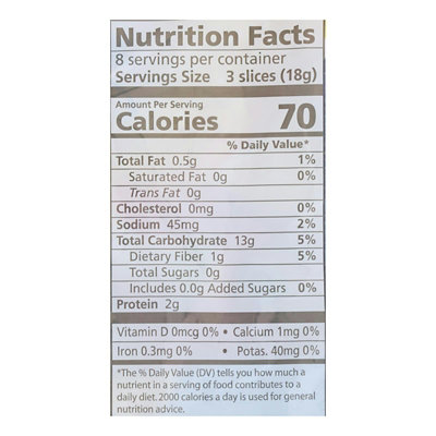 Real Foods Corn Thins Popped Corn Cakes Organic Original  - 26 per Pack (6 Packs Total) - Image 2