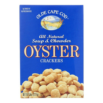 Olde Cape Cracker Oyster - 8 oz (Pack of 12) - Image 1